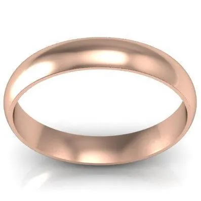 Gold Wedding Ring 4mm