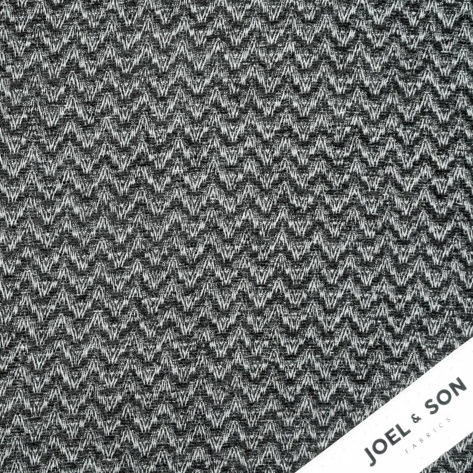 Grey & Black Knitted Pure Wool