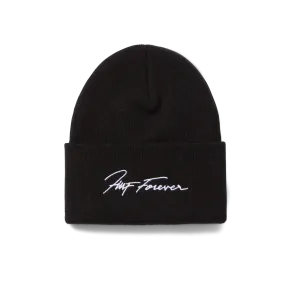 HUF FOREVER BEANIE BLACK