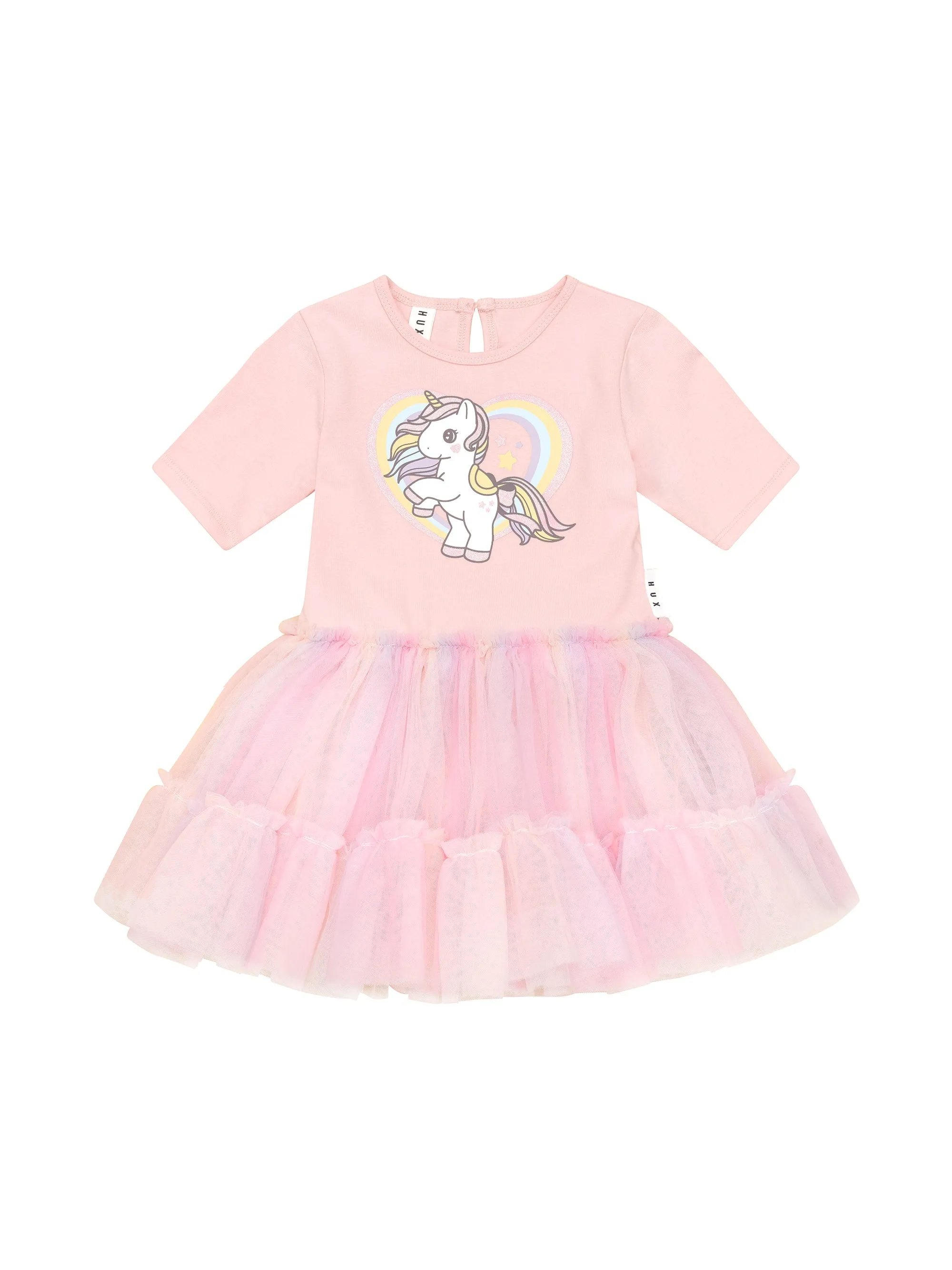 Huxbaby Rainbow Unicorn Ballet Dress