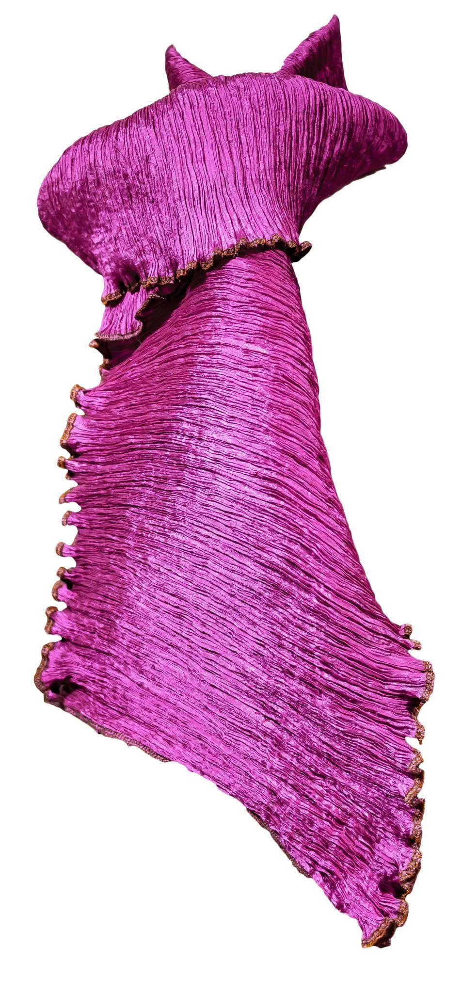 Indulge in Luxury with Our Pure Silk Large Pleated Scarf in Stunning Colors