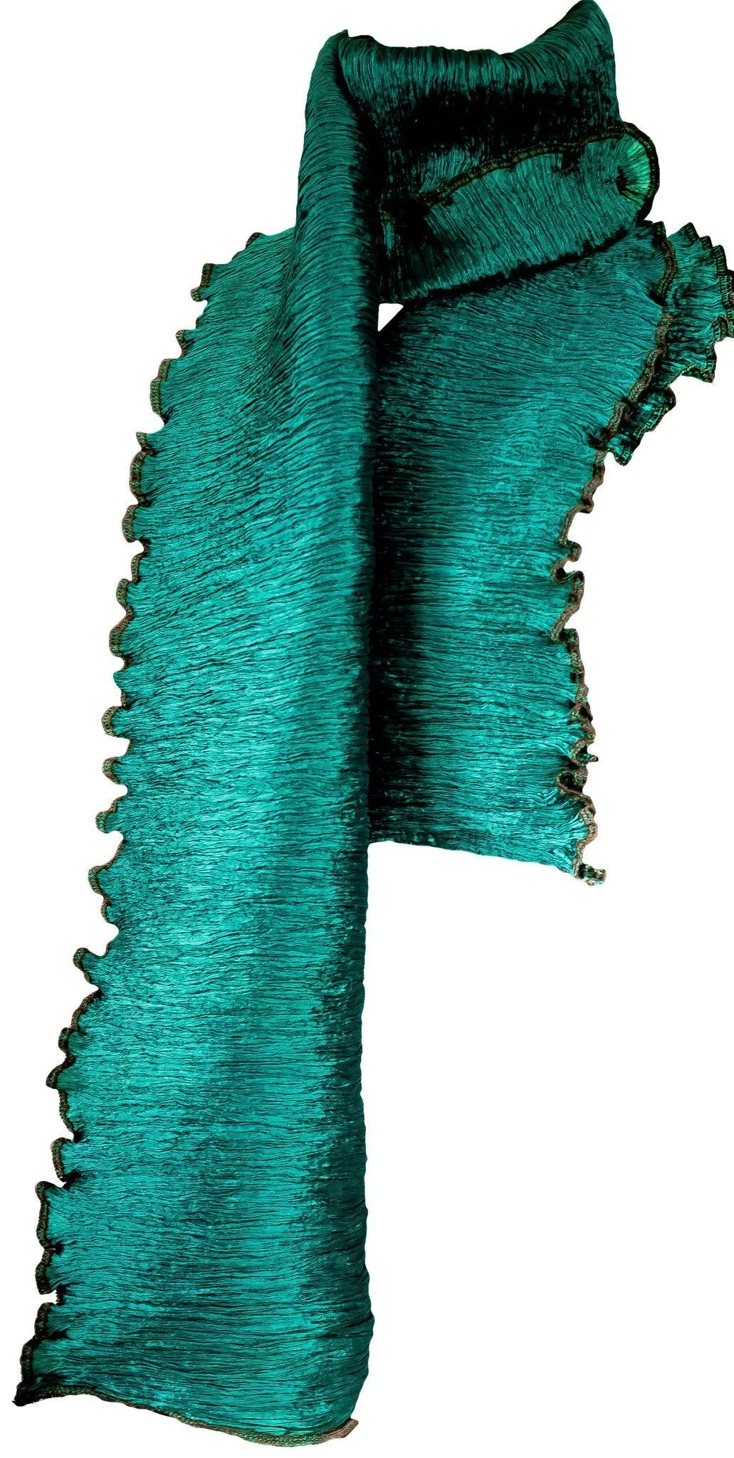 Indulge in Luxury with Our Pure Silk Large Pleated Scarf in Stunning Colors