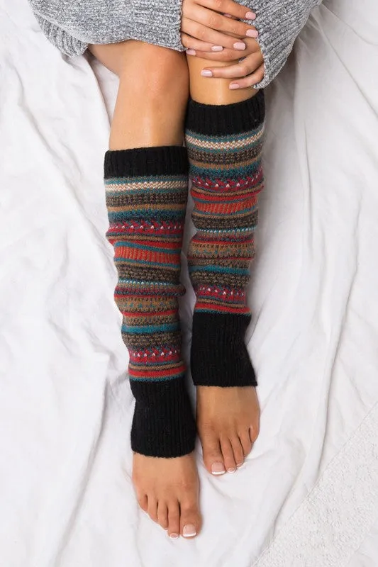 Katie Fairisle Legwarmer