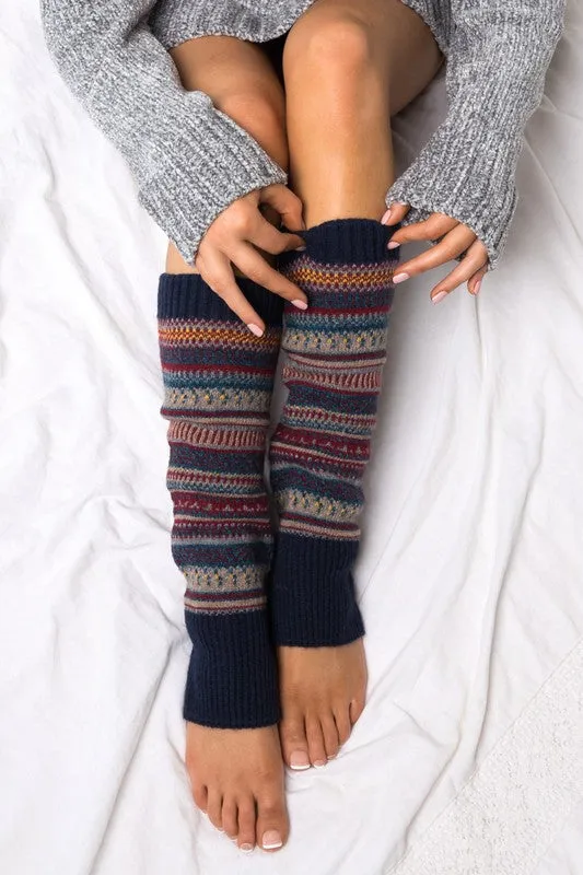 Katie Fairisle Legwarmer