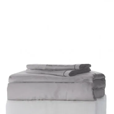 KicKee Pants Solid Woven King Sheet Set