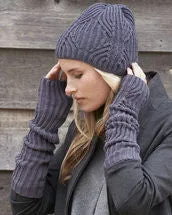 Knitting Pattern Brioche Beanie & Mitts