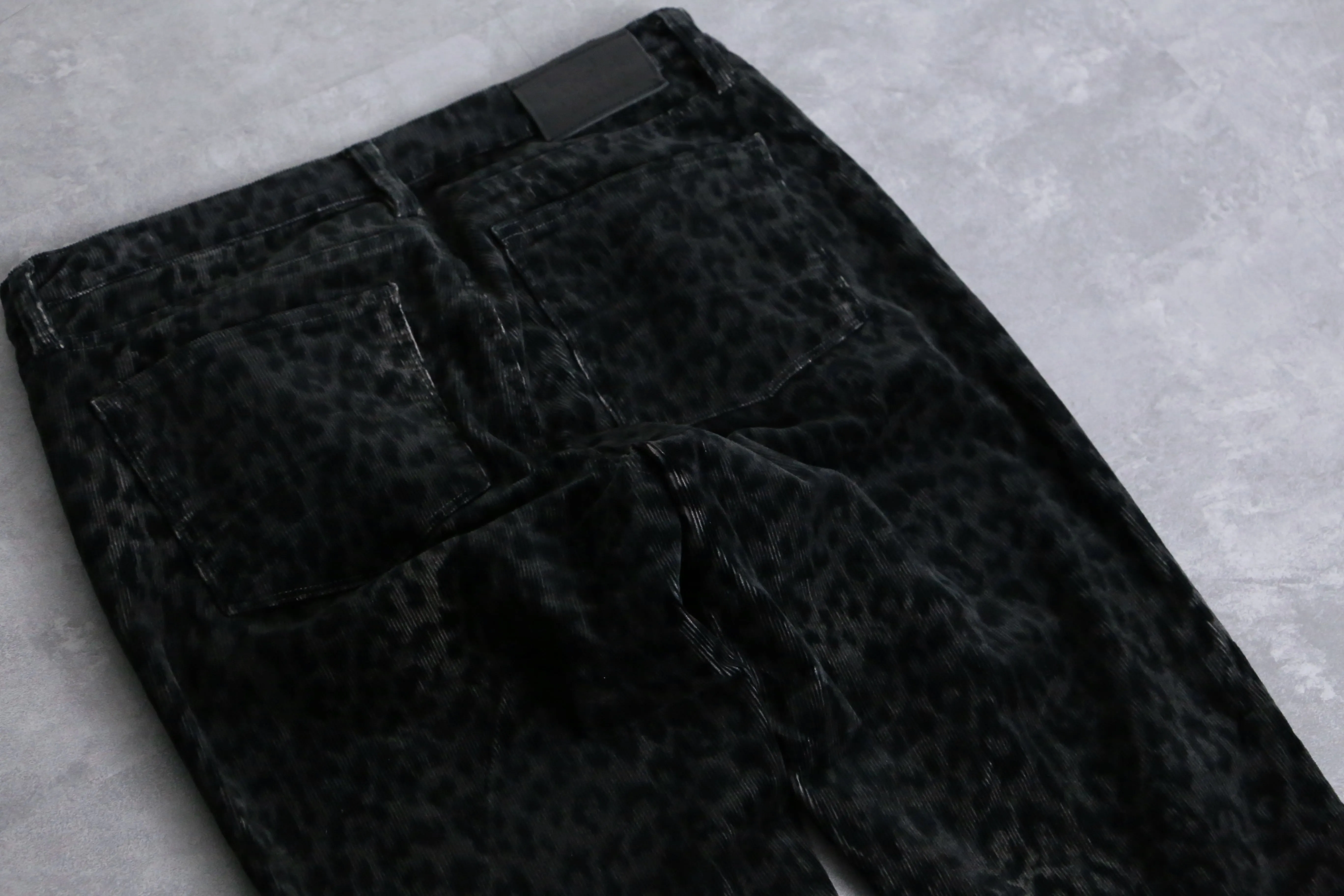 Lauren RL Jeans leopard corduroy pants