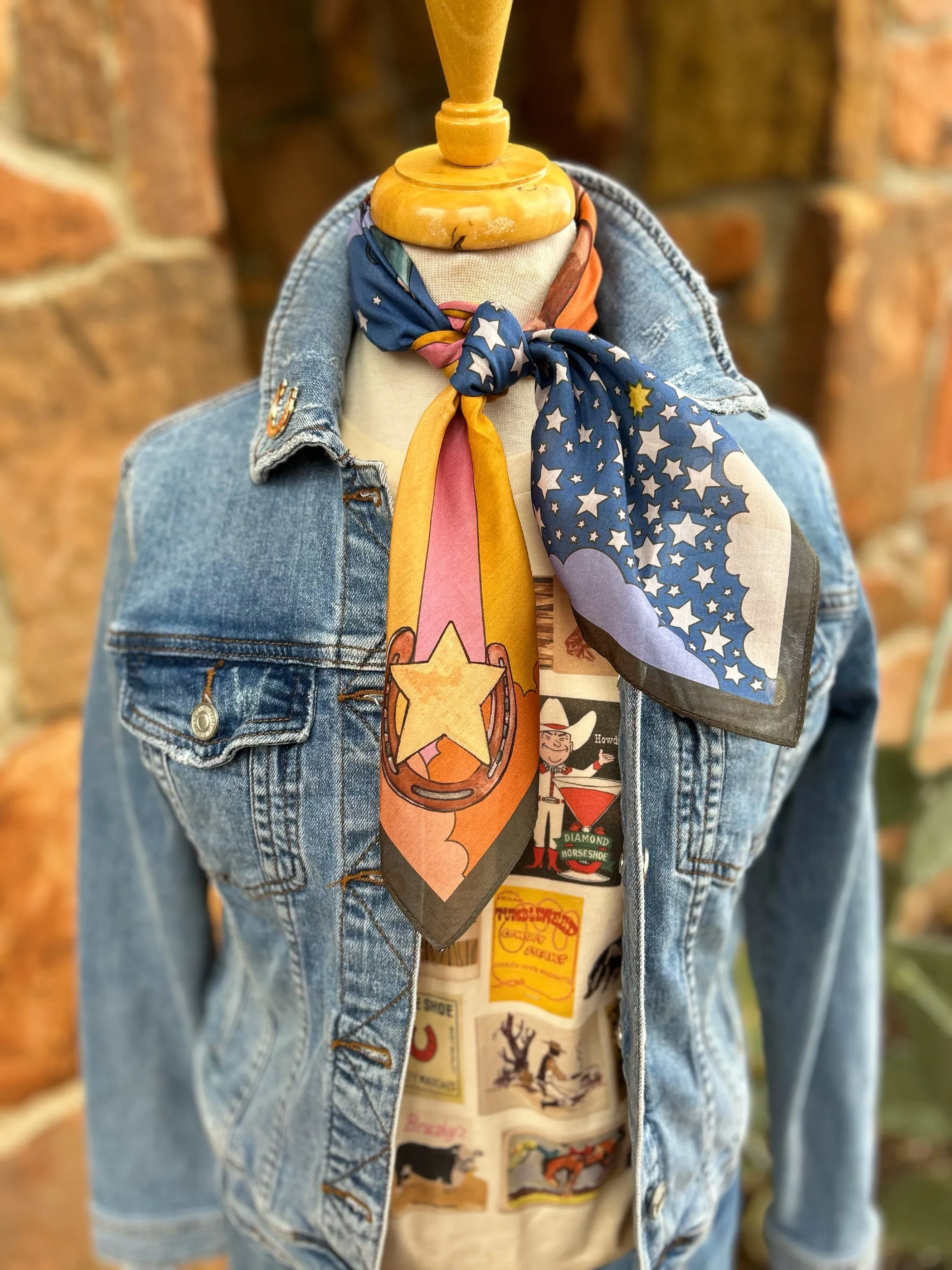 Lucky Star XO Scarf