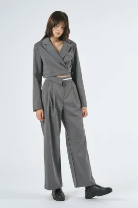 Lyla Contrast Waist Pants