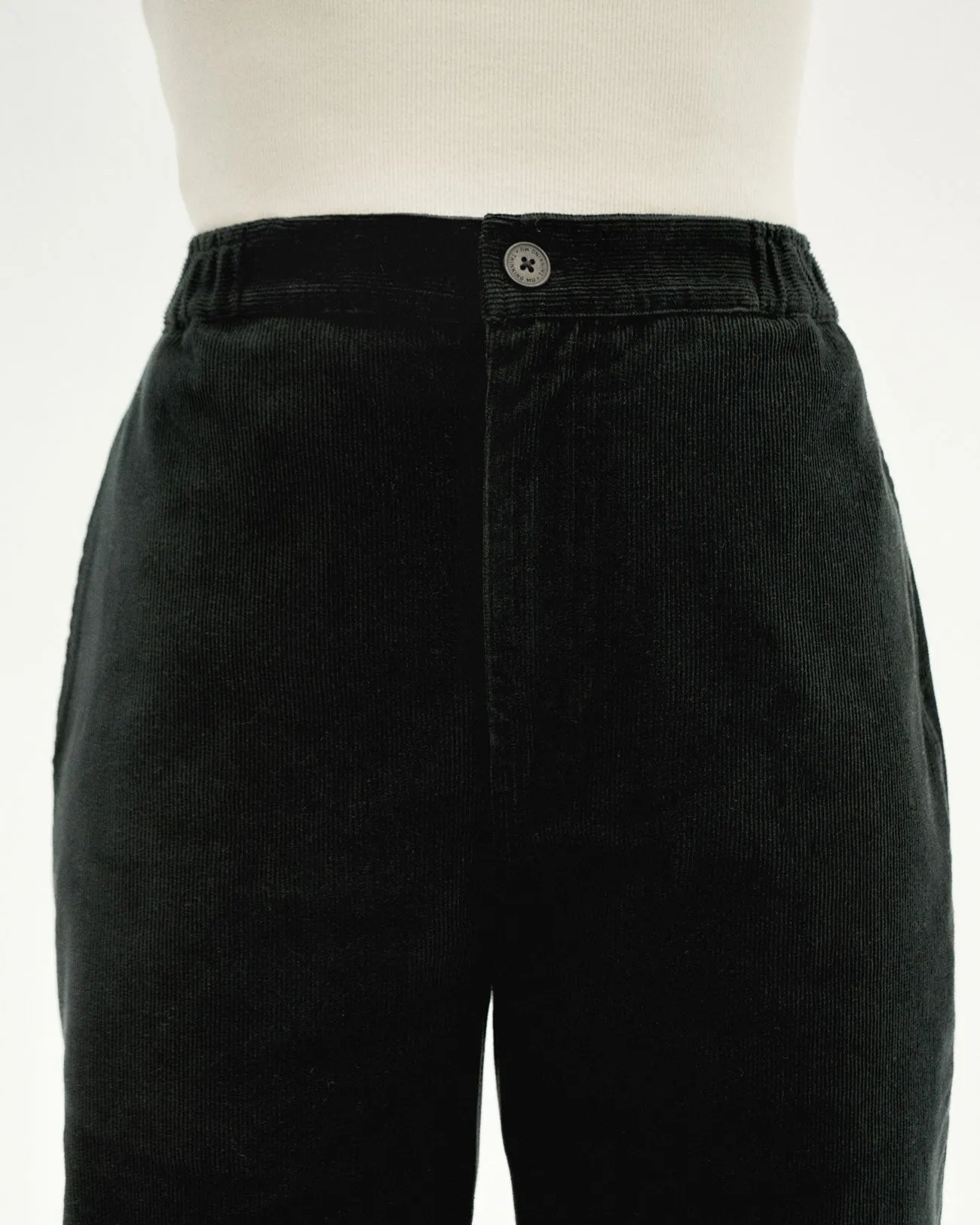 Maia Corduroy Pants Black