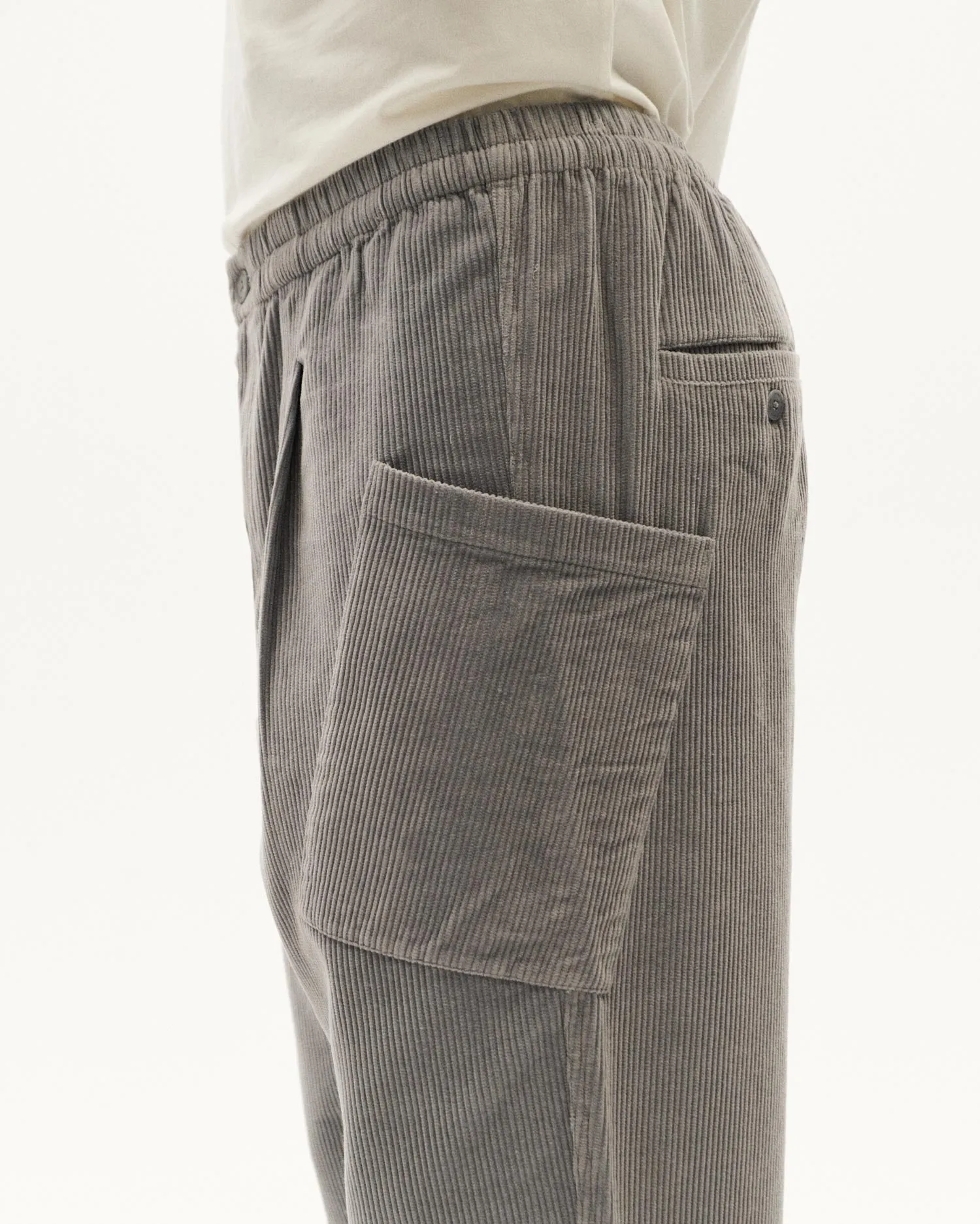 Max Corduroy Pants Grey