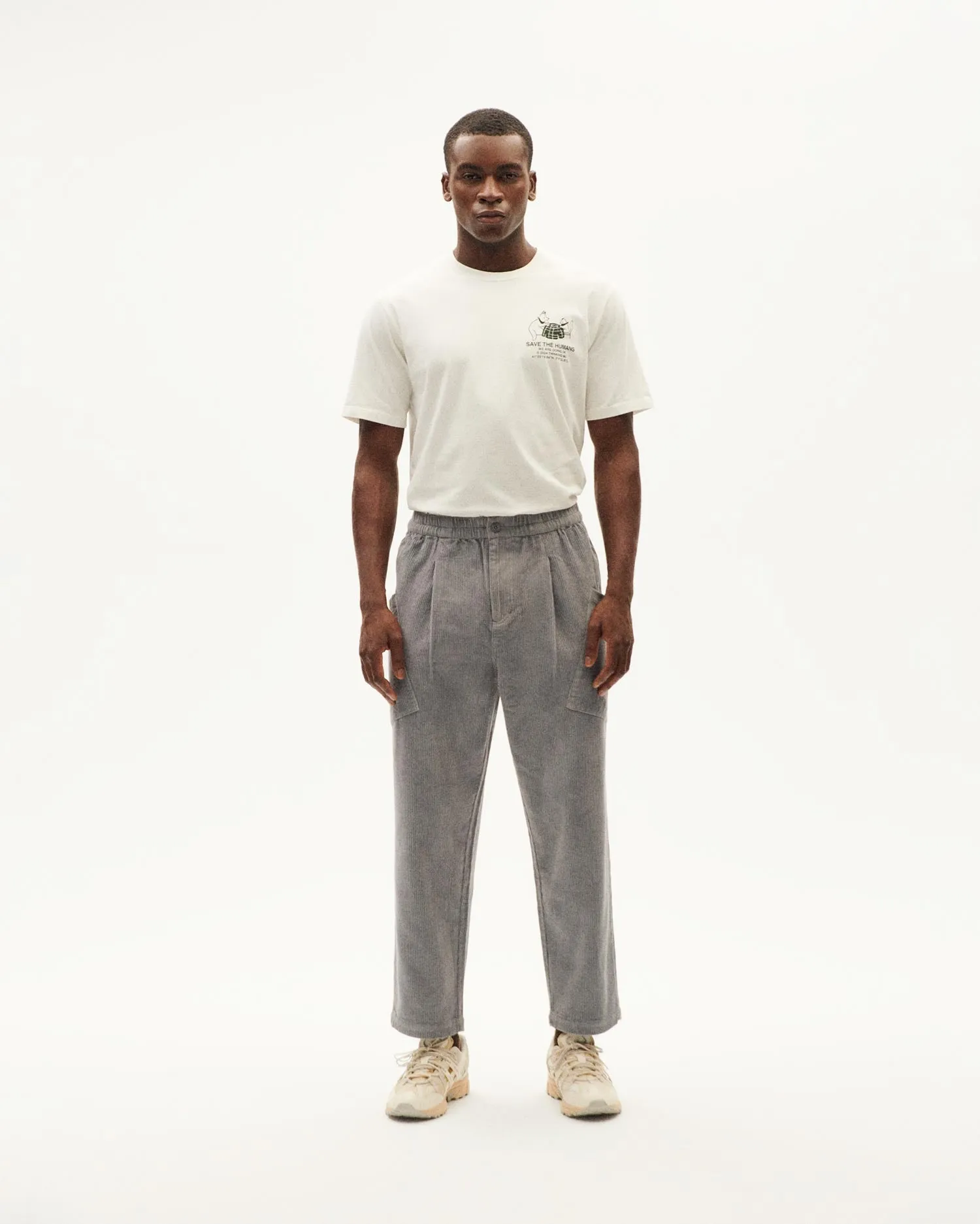 Max Corduroy Pants Grey