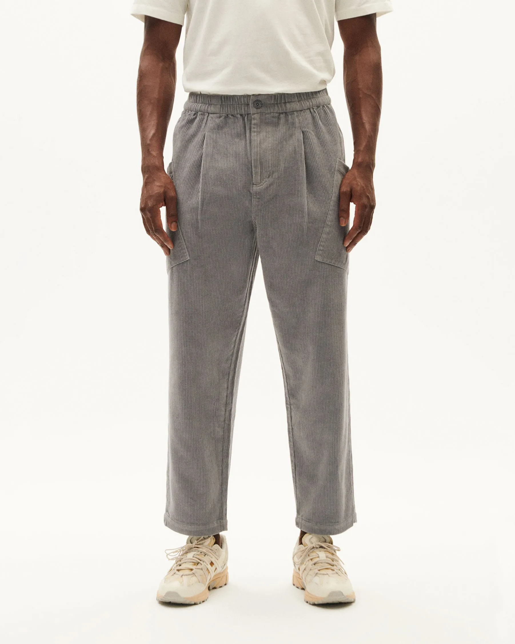 Max Corduroy Pants Grey