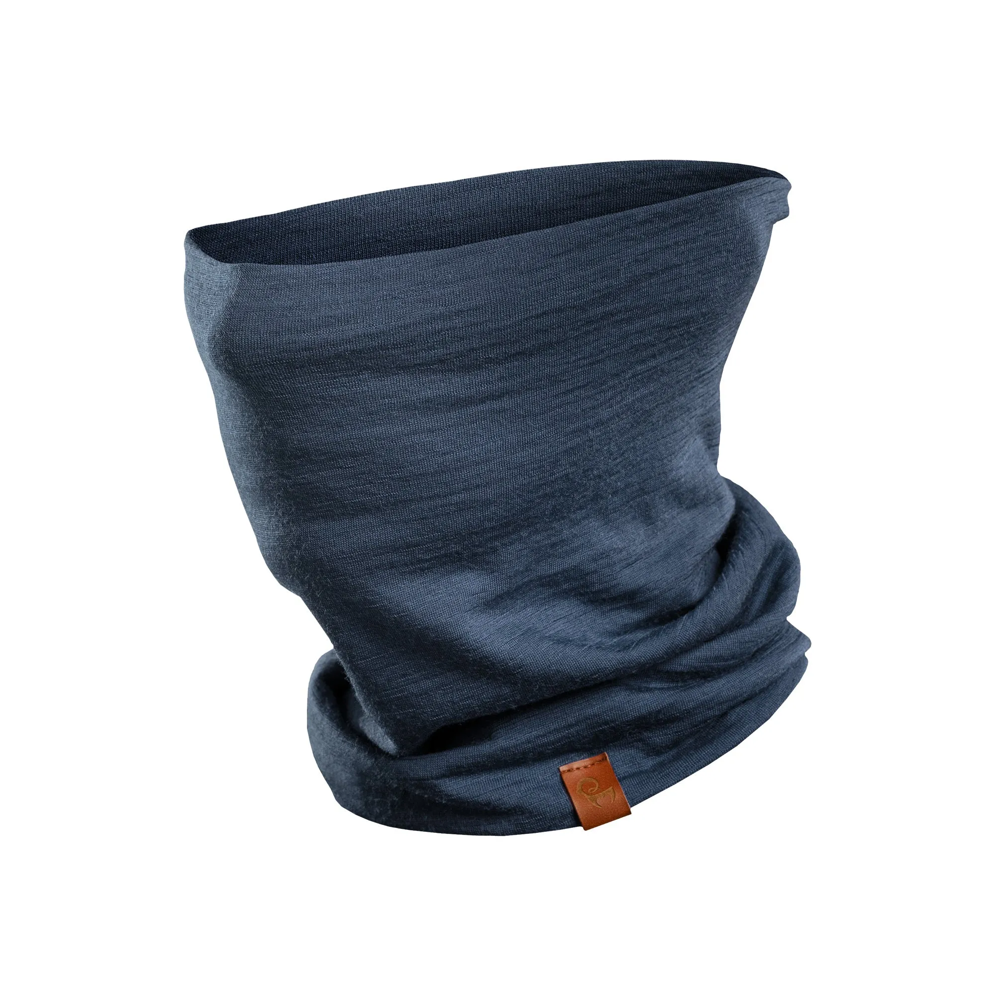 Men's Merino Beanie & Gaiter 2-Piece Denim