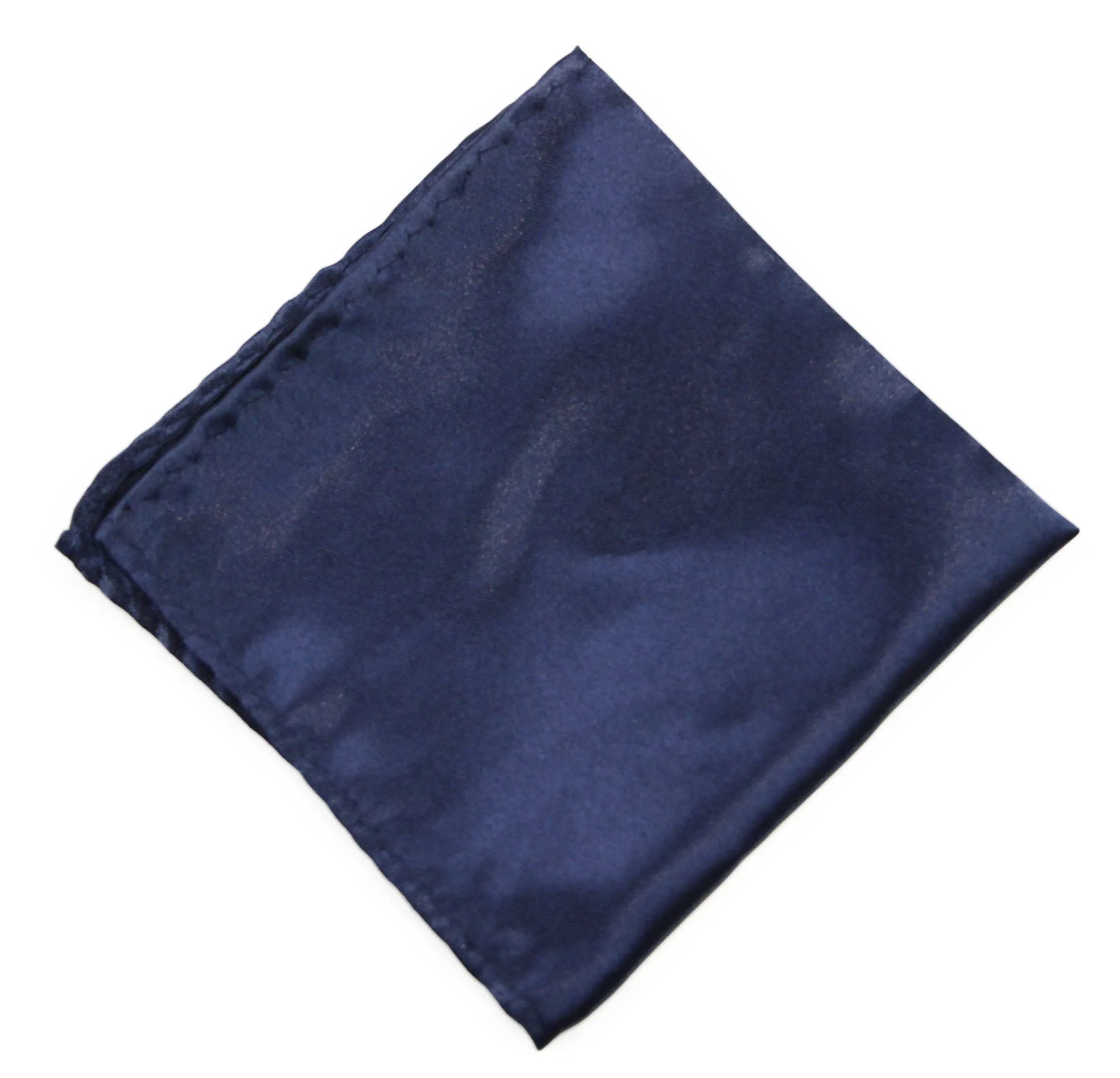 Mens Midnight Blue Pocket Square