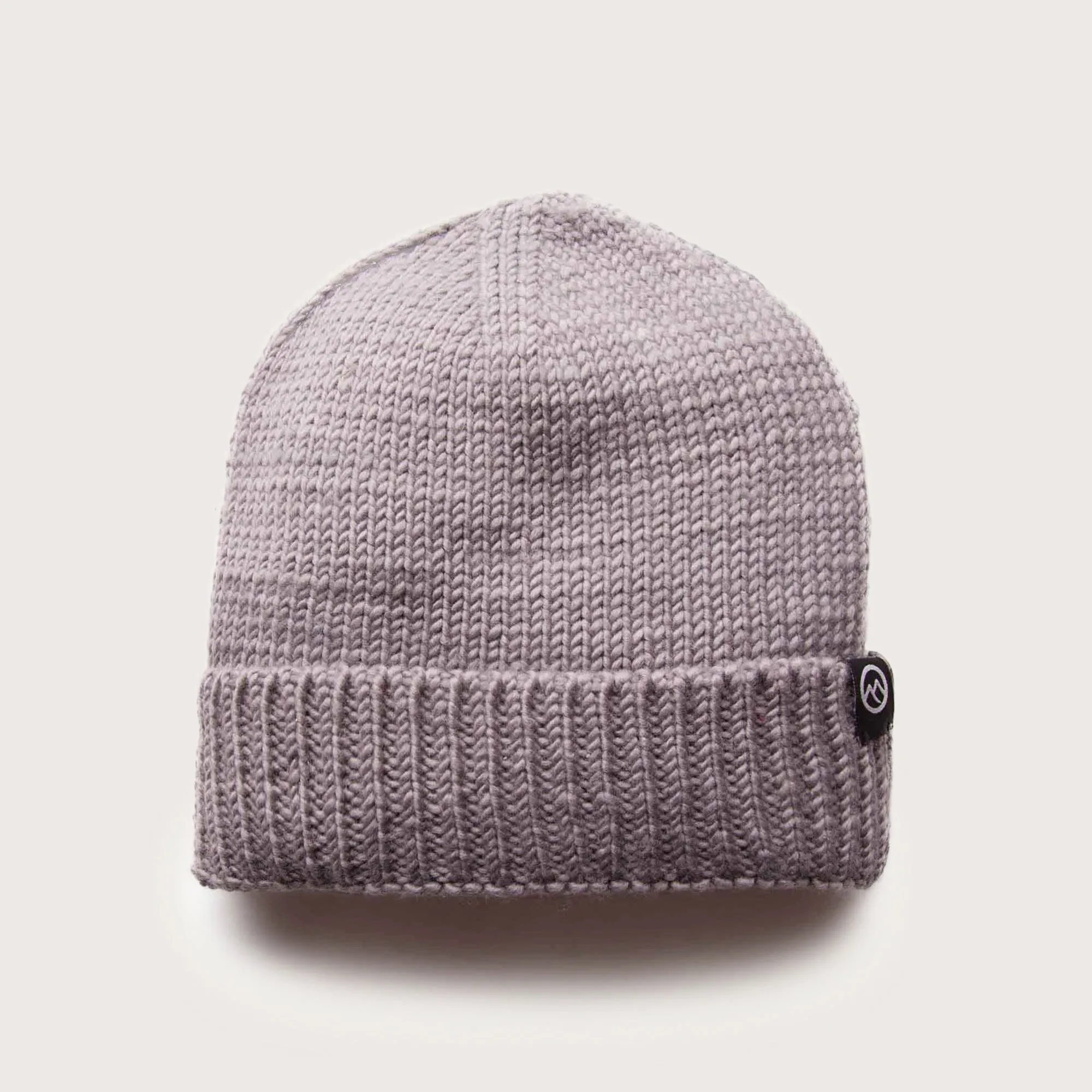 Merino Wool Fisherman Beanie - Grey