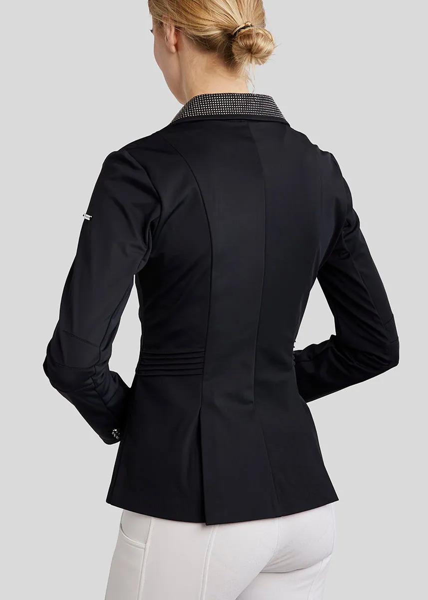 MoKately Competition Jacket with Pintucks - Black