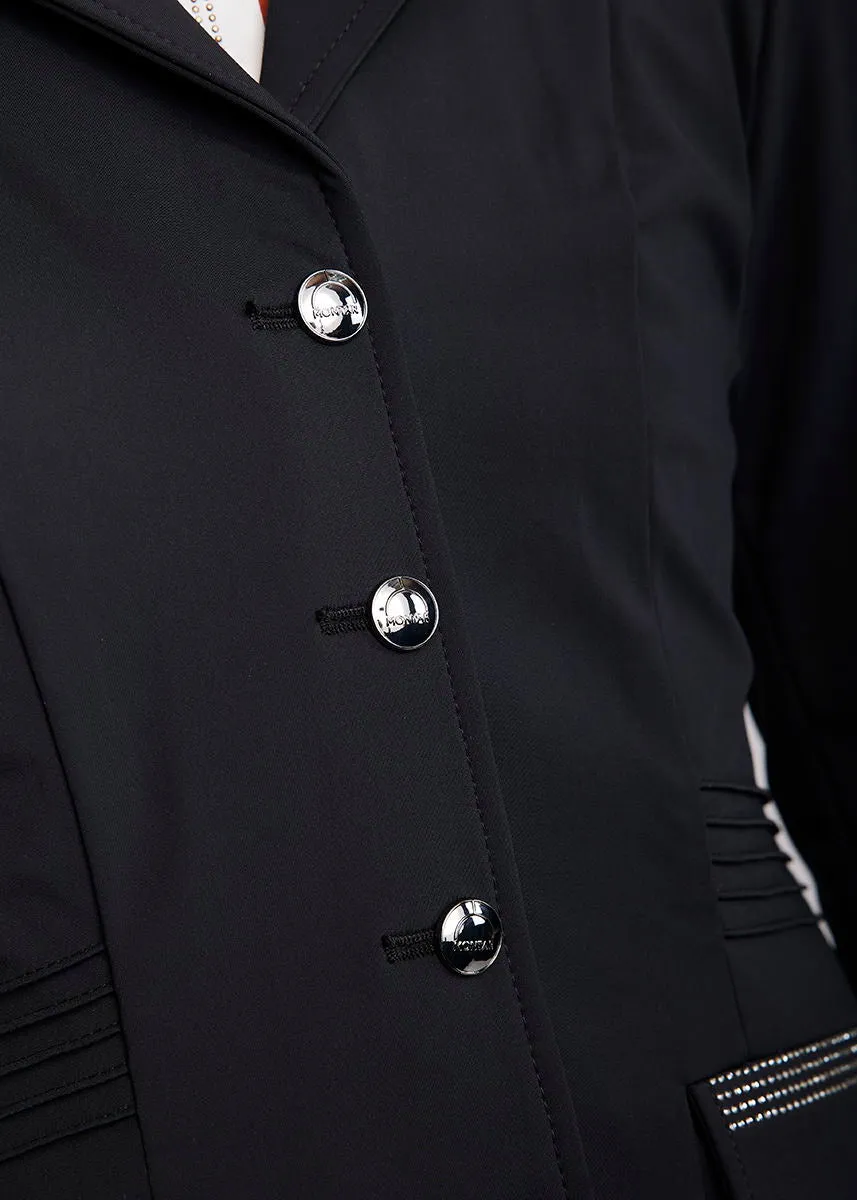 MoKately Competition Jacket with Pintucks - Black