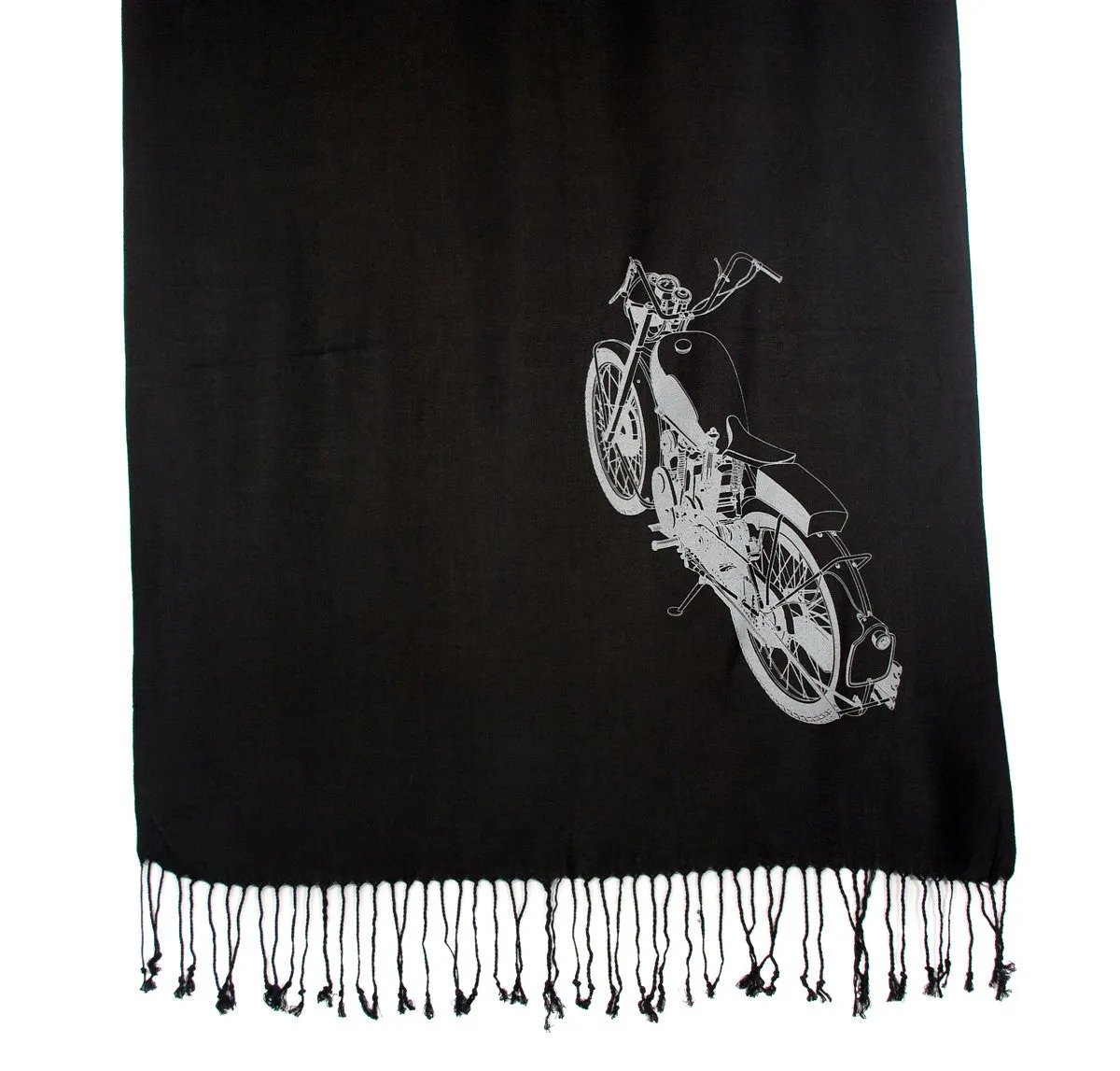 Motorcycle Pashmina Scarf