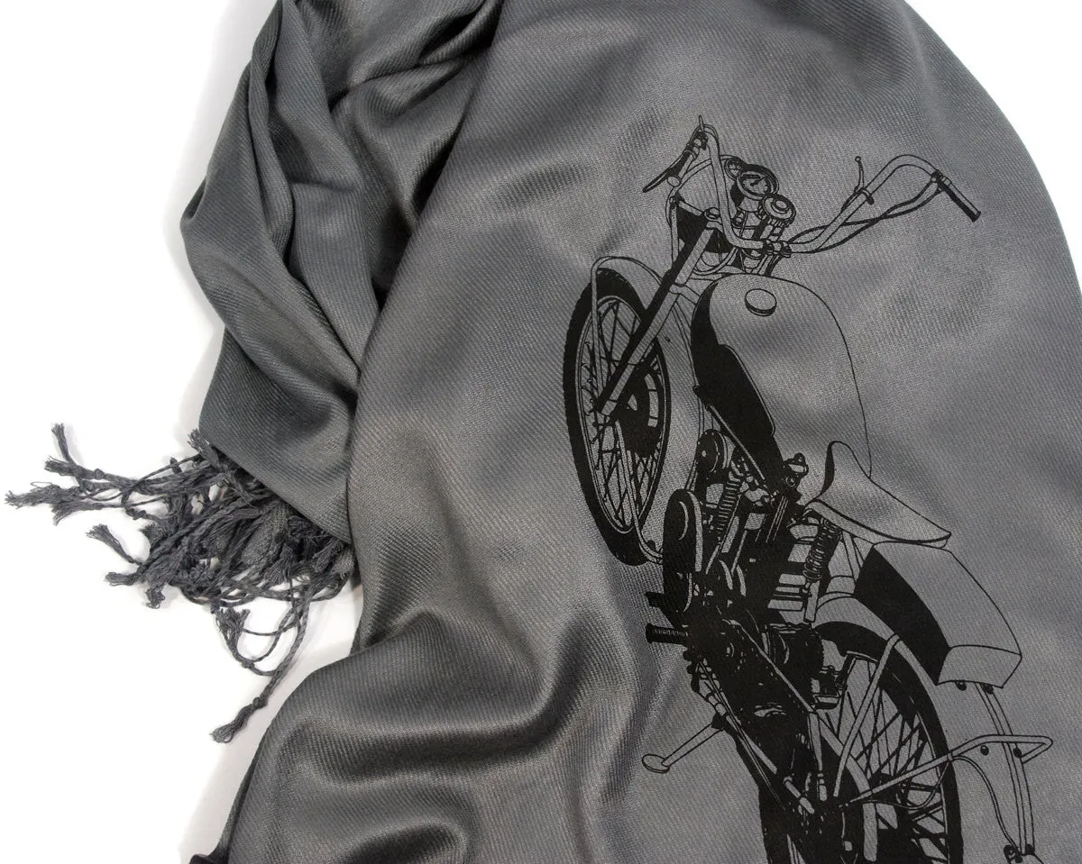 Motorcycle Pashmina Scarf