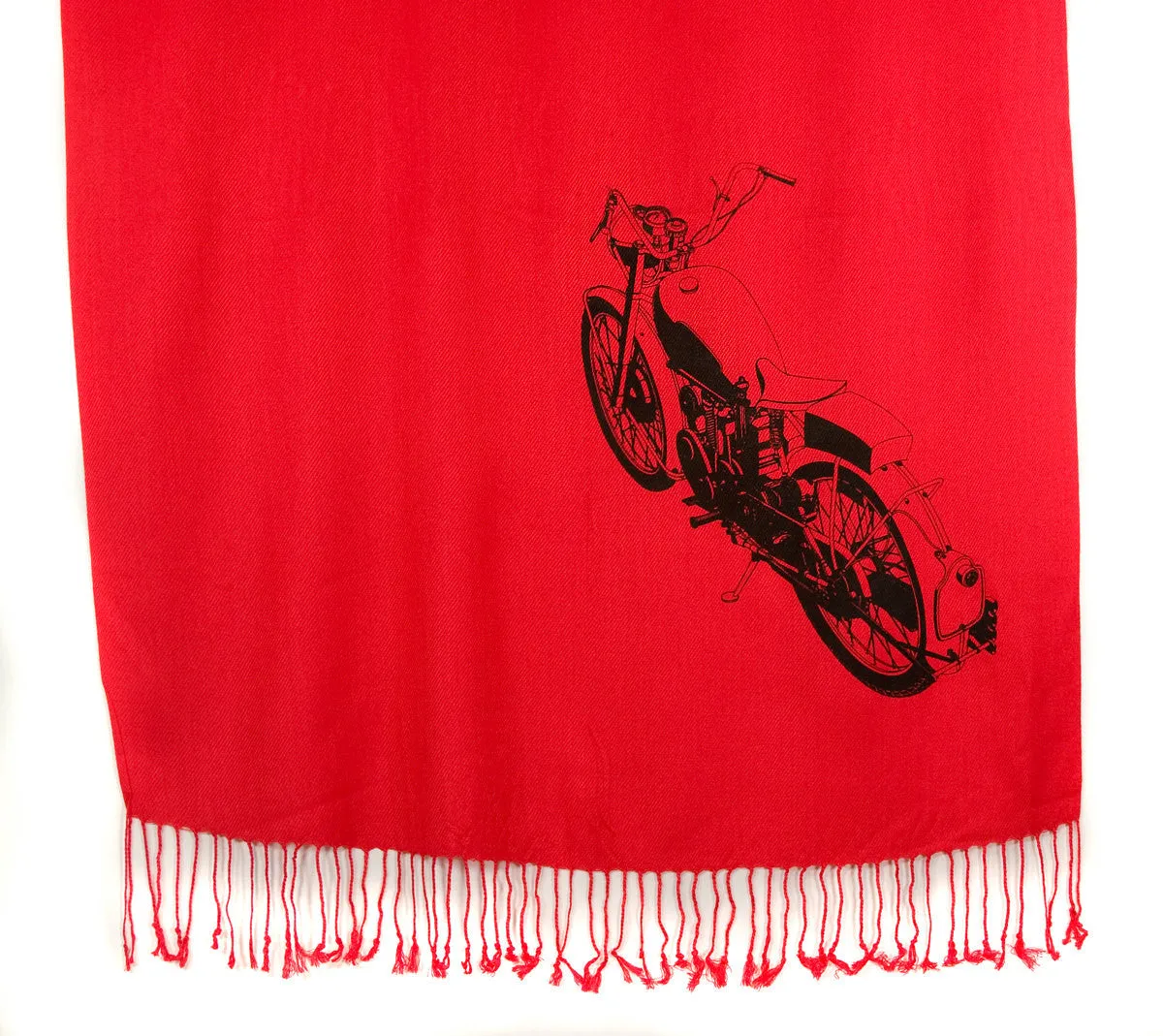 Motorcycle Pashmina Scarf