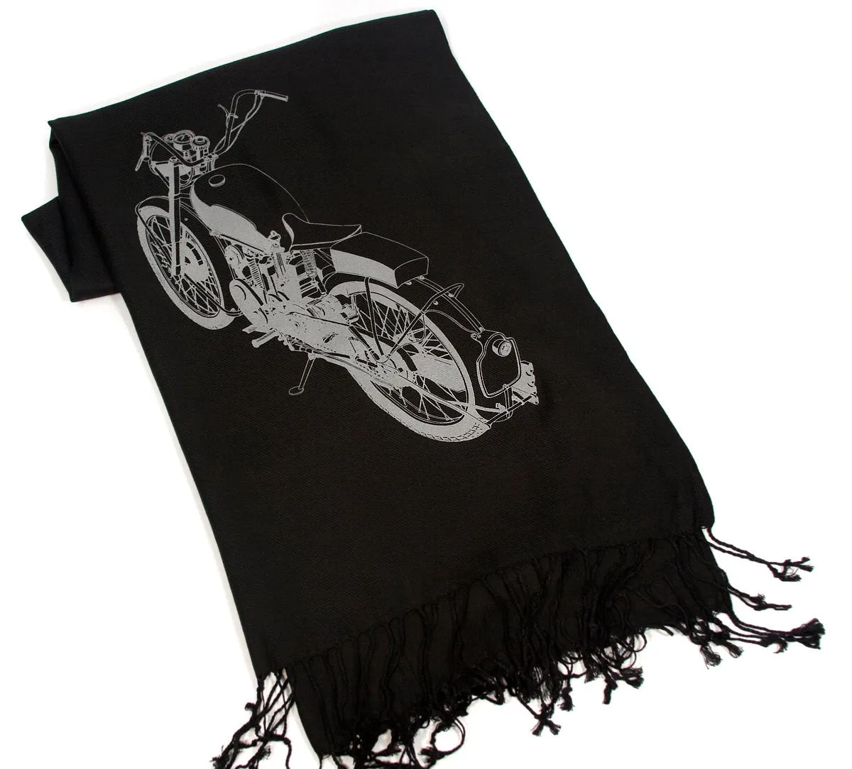 Motorcycle Pashmina Scarf