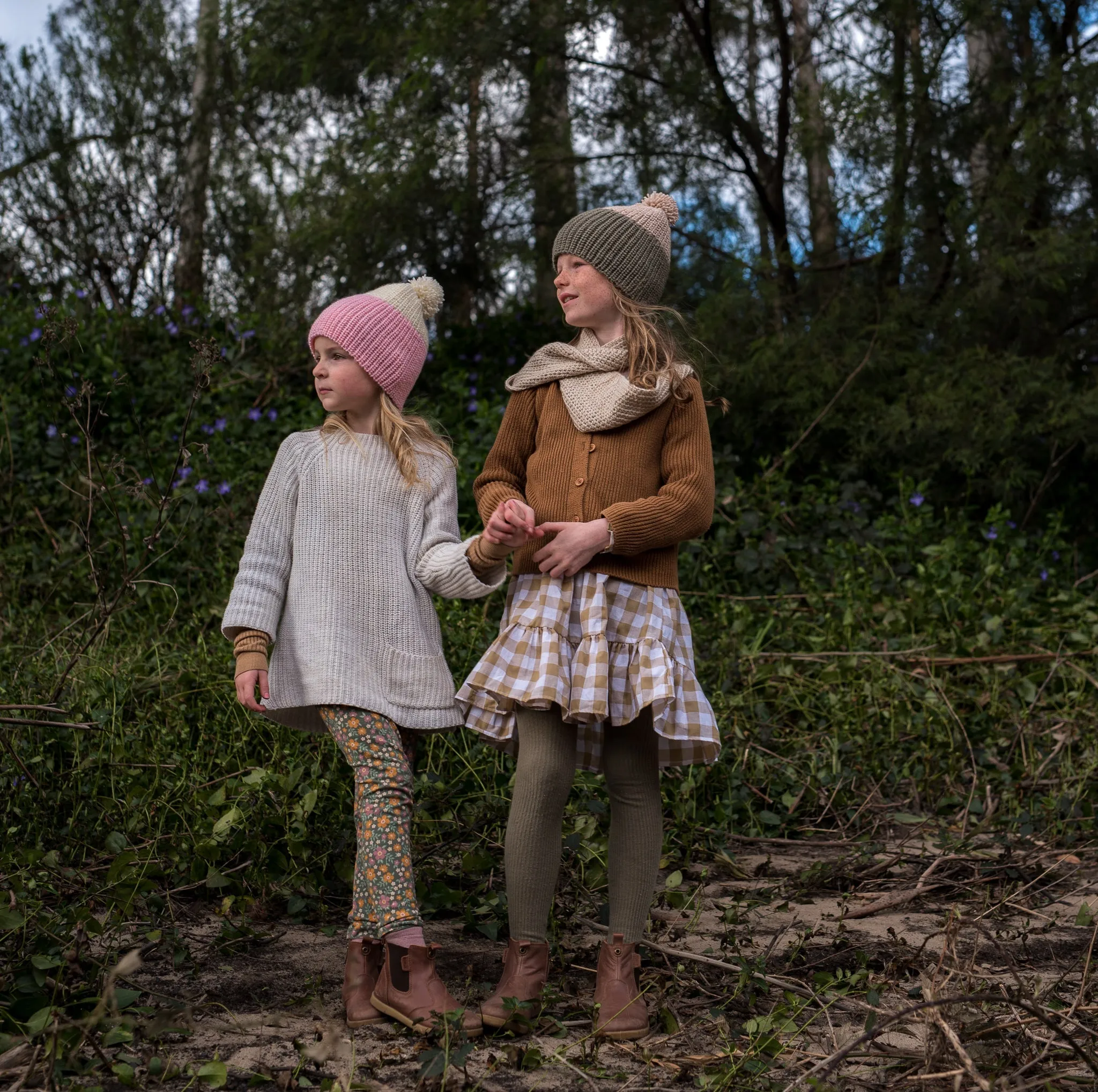 Mountain Merino Beanie Pink