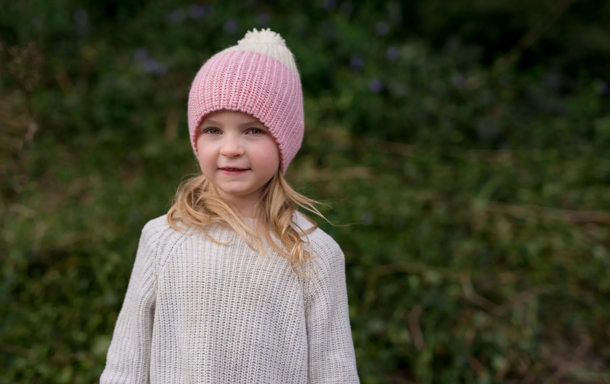 Mountain Merino Beanie Pink