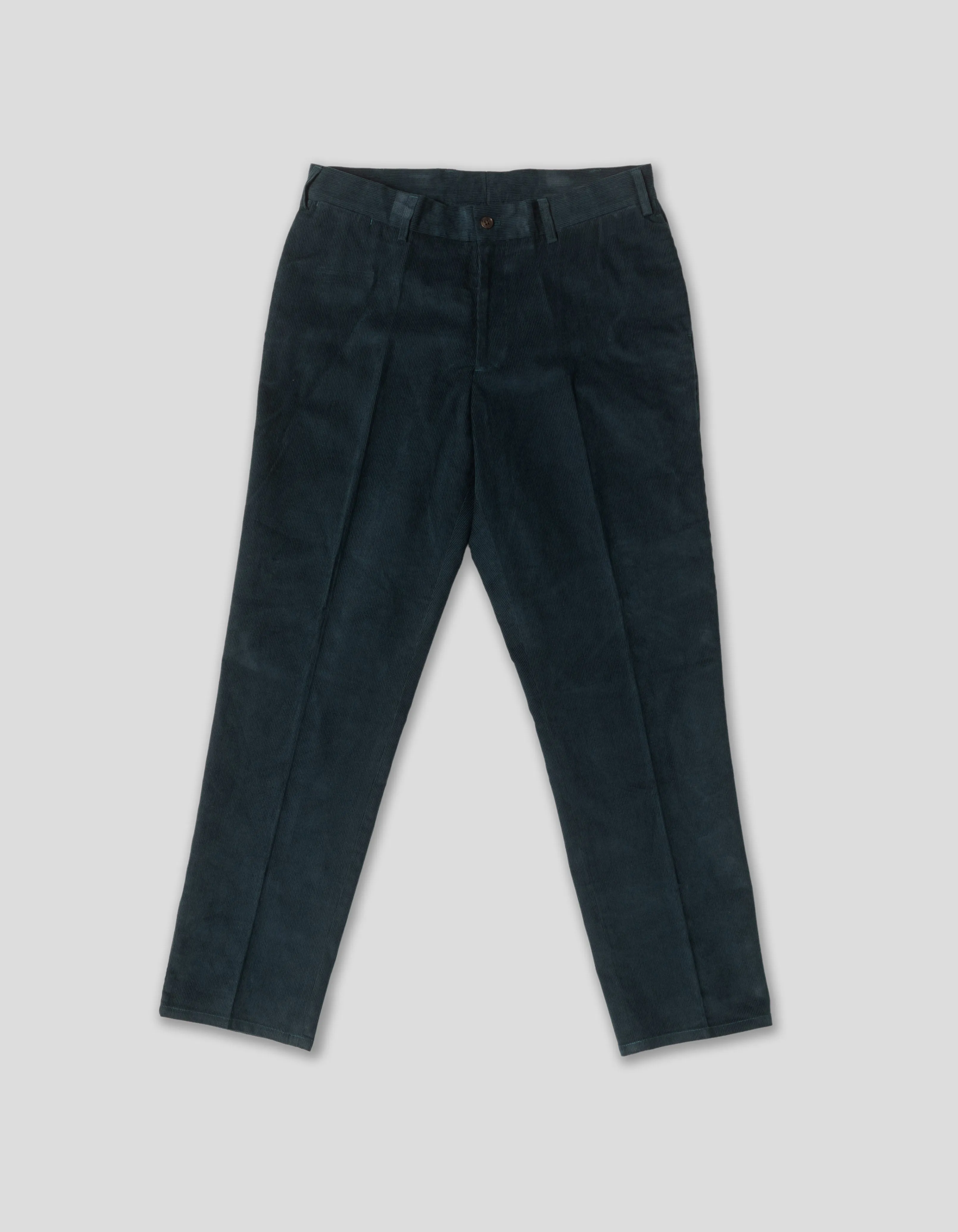 NARROW WALE CORDUROY TROUSERS - NAVY