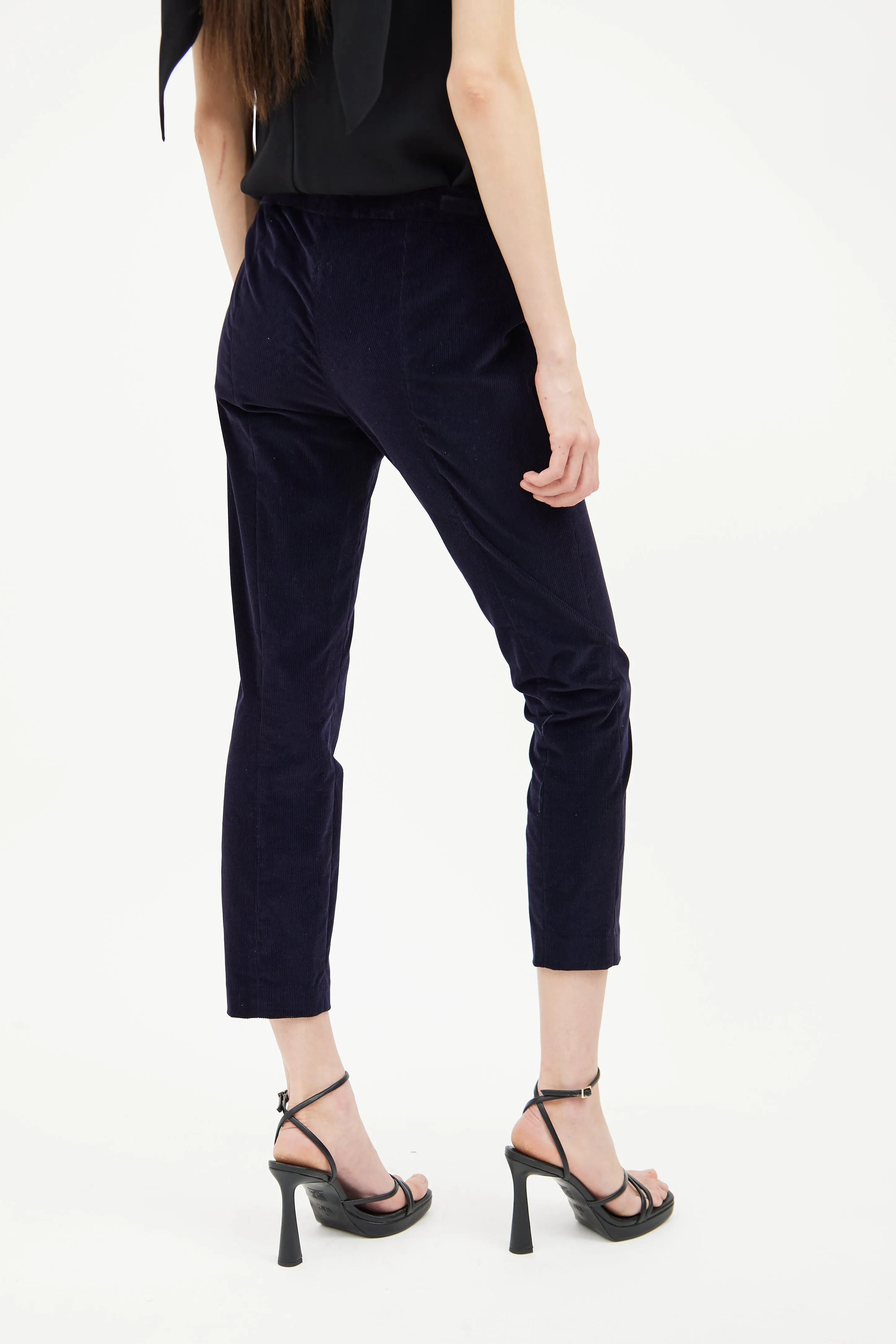 Navy Corduroy Pant