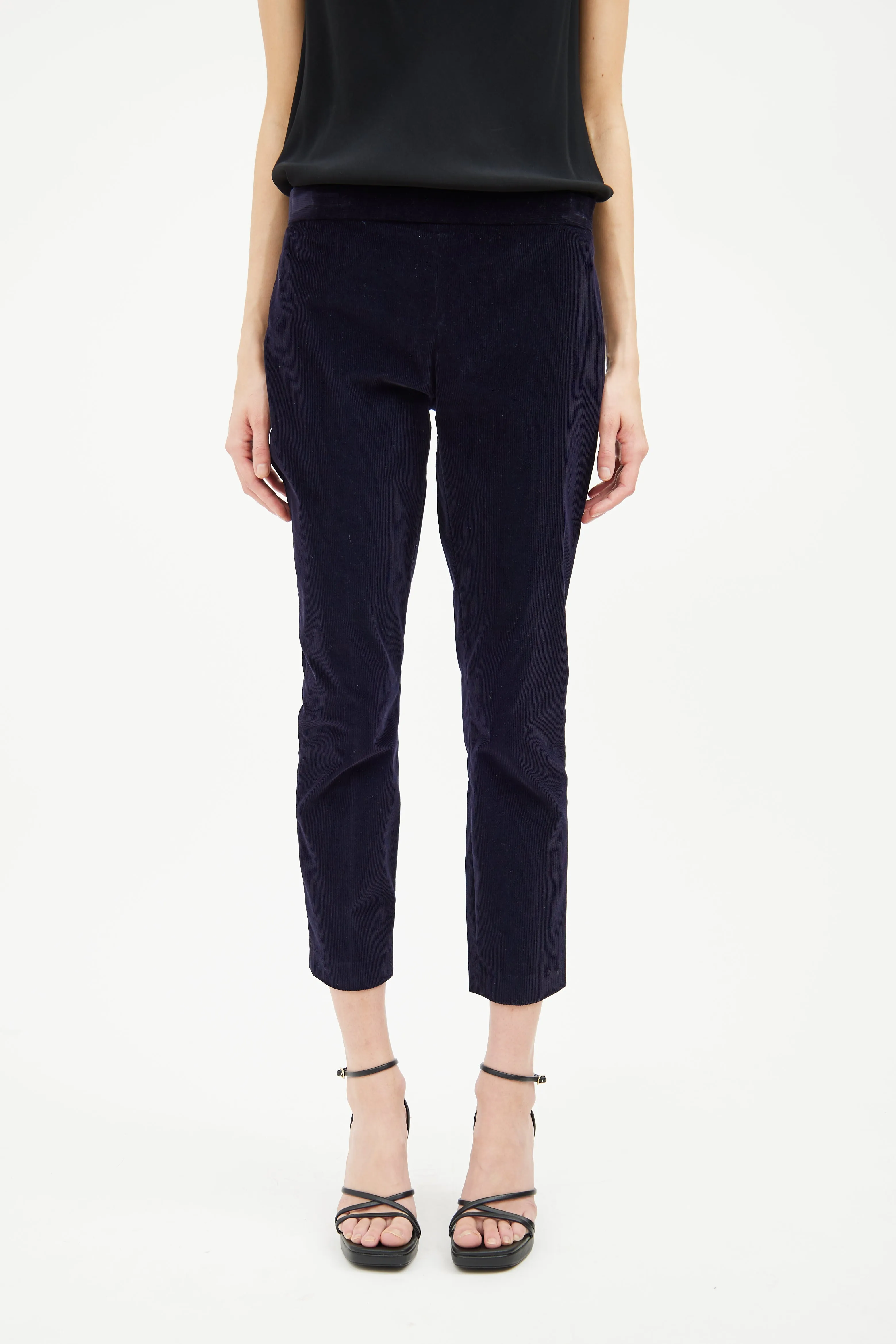 Navy Corduroy Pant