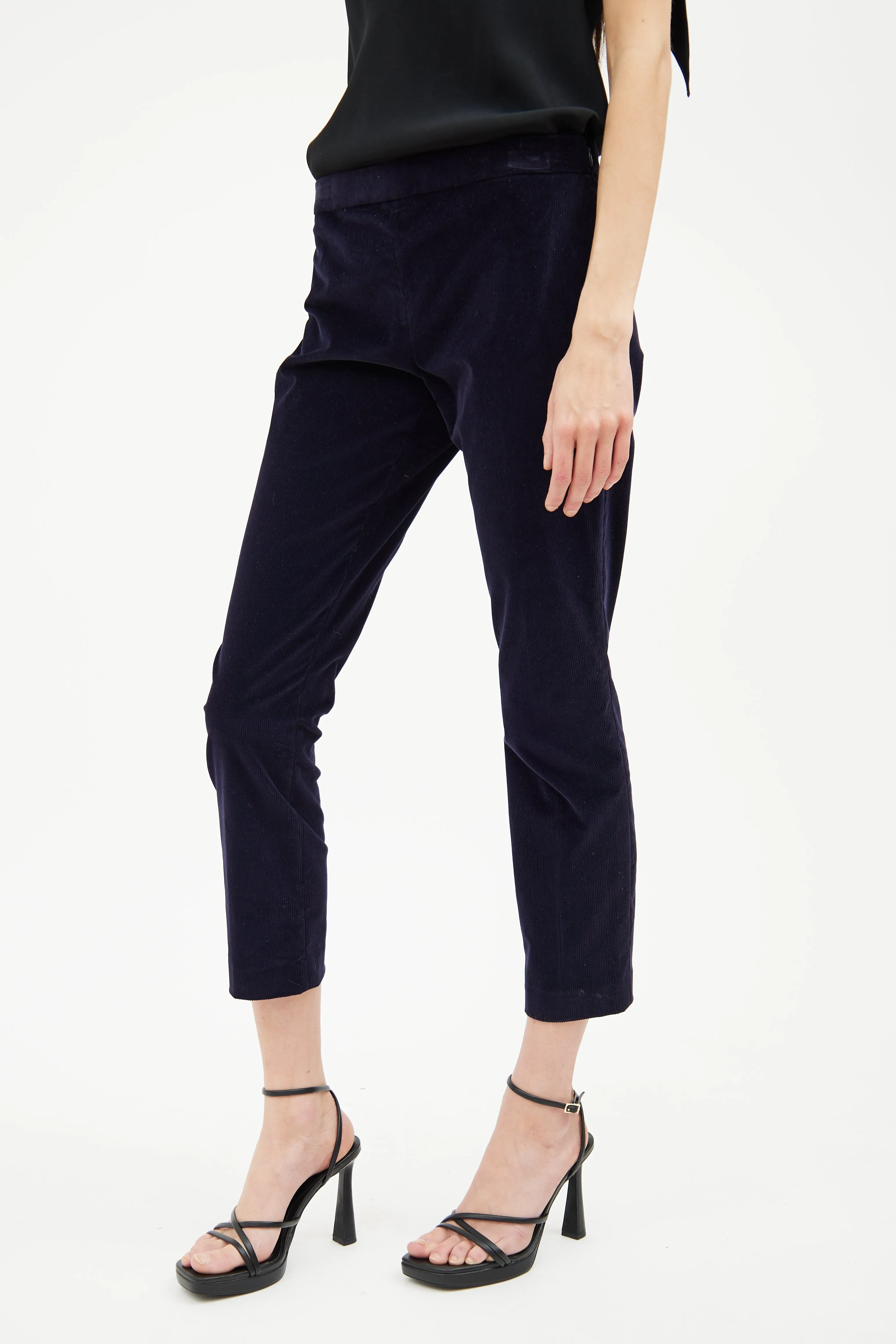 Navy Corduroy Pant