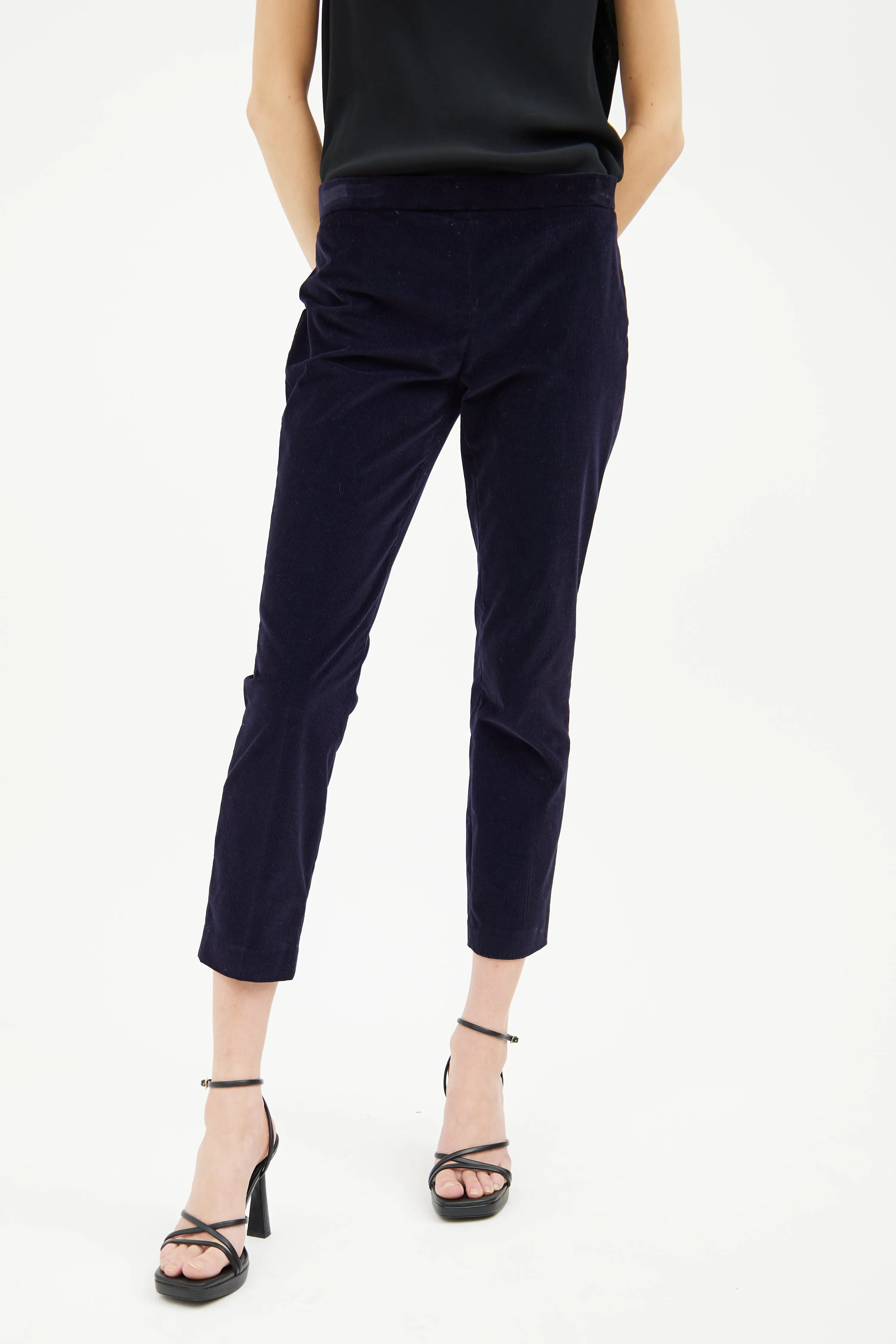 Navy Corduroy Pant