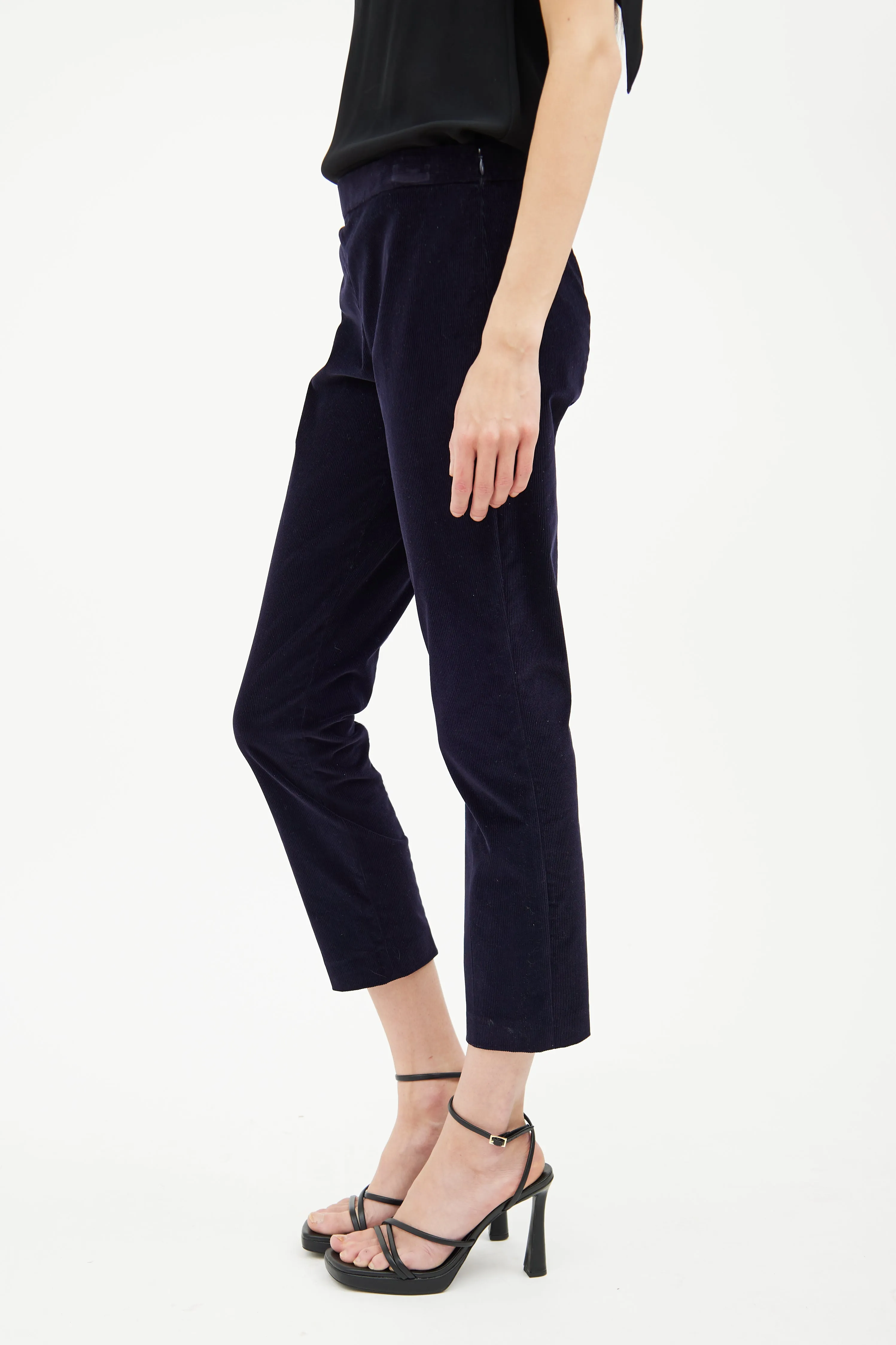 Navy Corduroy Pant