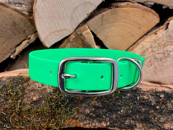 Neon Green Waterproof Collar