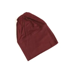 (No headache) Beanie Hijab Cap - Dark Maroon