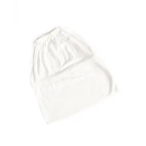 (No headache) Beanie Hijab Cap - Milky White