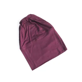 (No headache) Beanie Hijab Cap - Violet