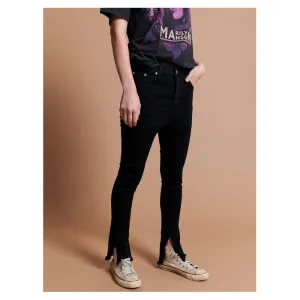 One Teaspoon "Black Cotton Women's Skinny Jean"