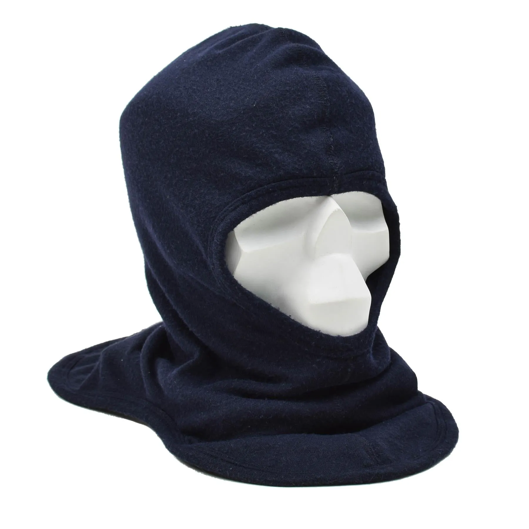 Original German Military Balaclava Heat Protection Fire Resistant Navy