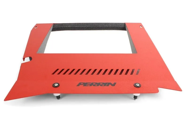 Perrin 15  Subaru WRX Engine Cover Kit-Red (perPSP-ENG-165RD)