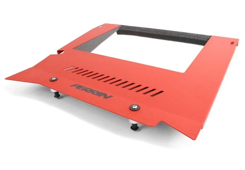 Perrin 15  Subaru WRX Engine Cover Kit-Red (perPSP-ENG-165RD)