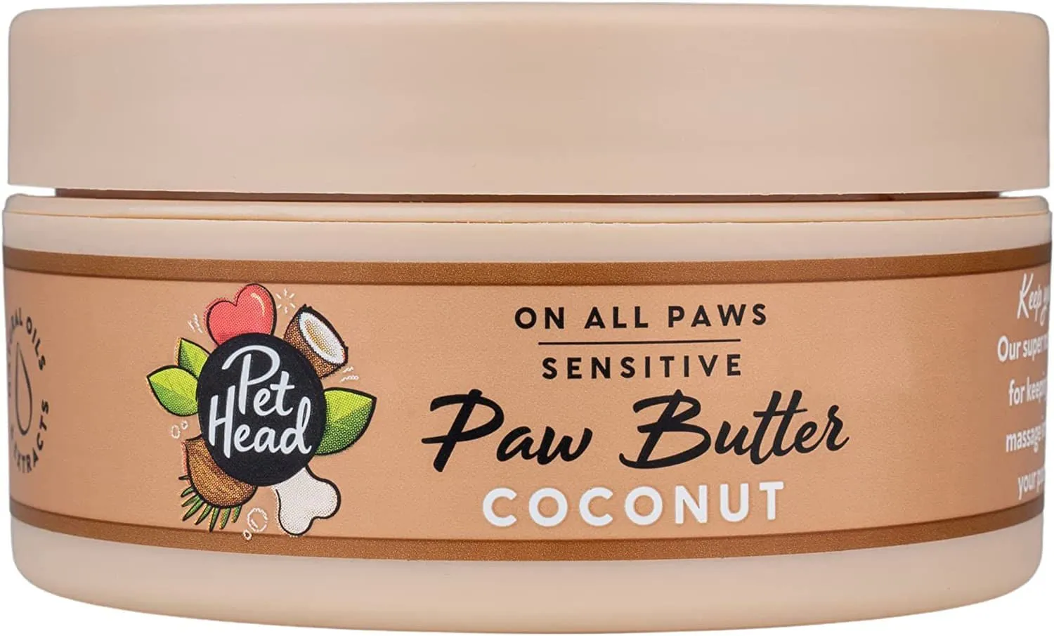 Pet Head On All Paws Oatmeal Paw Butter, 1.4 oz