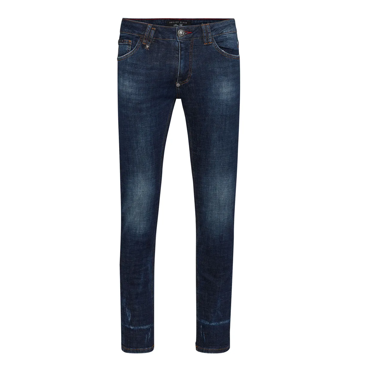 Philipp Plein Denim Slim Fit Dollar Jeans