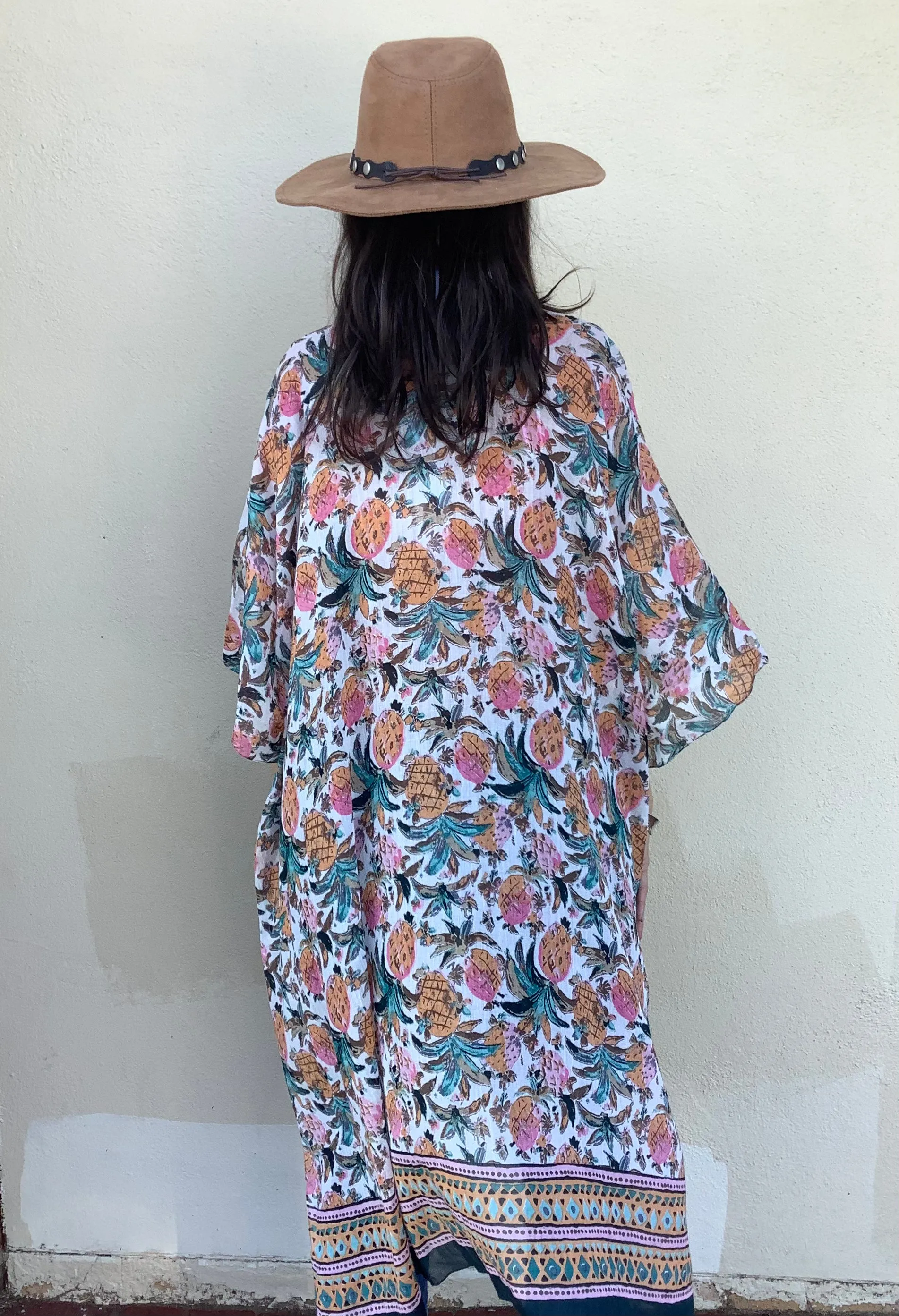 Pineapple Kimono