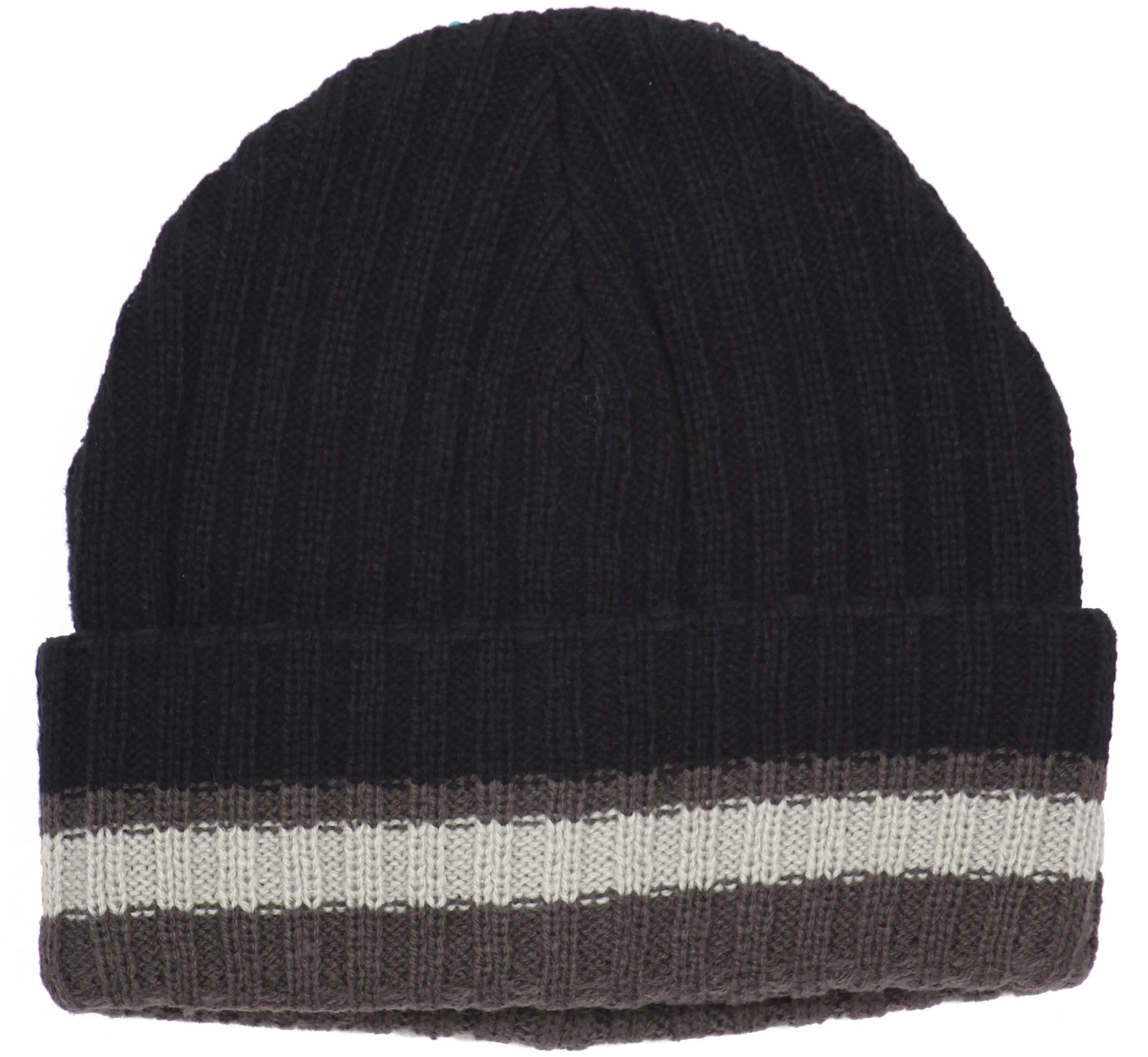 Sakkas Sam Unisex Ribbed Stripe Beanie Cap