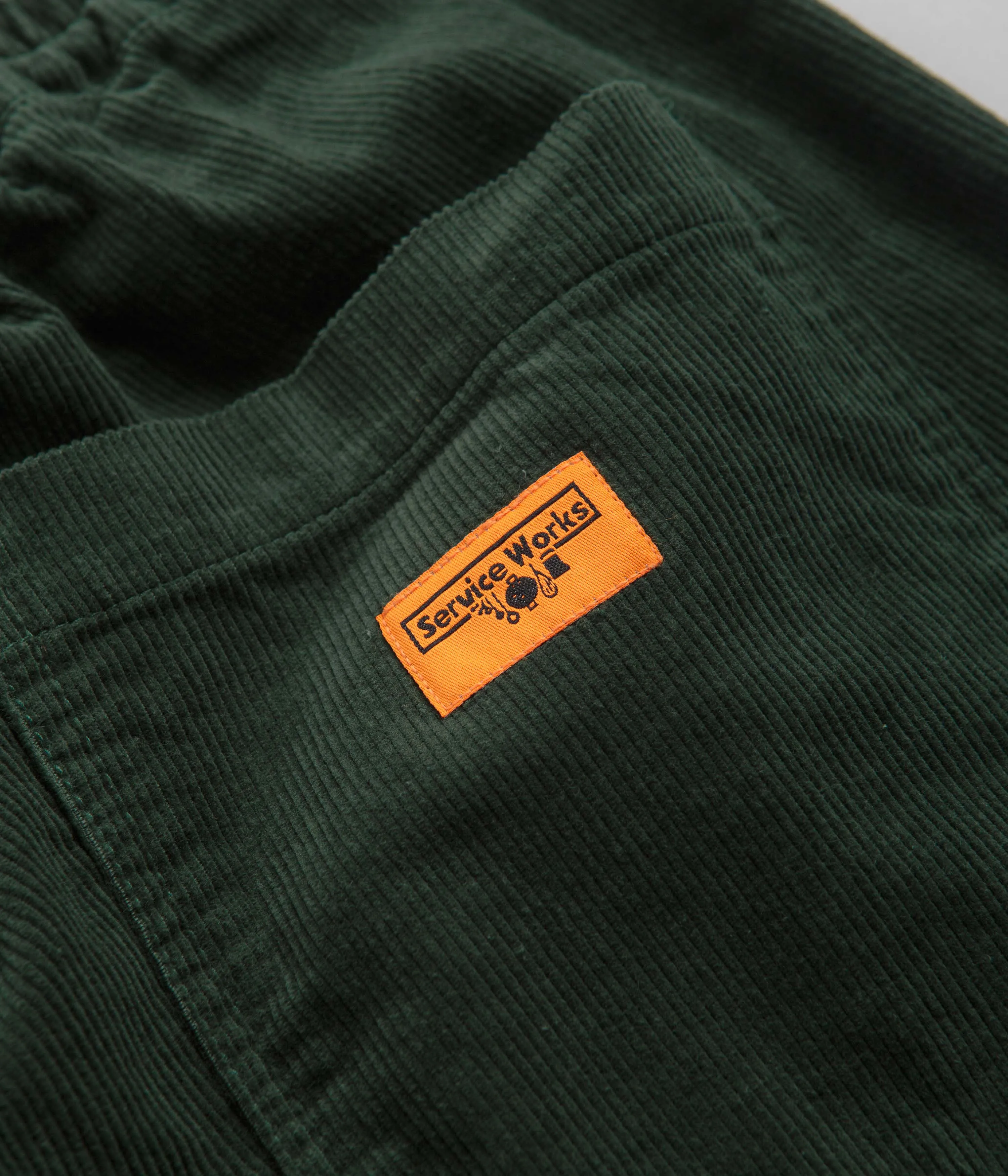 Service Works Corduroy Chef Pants - Forest