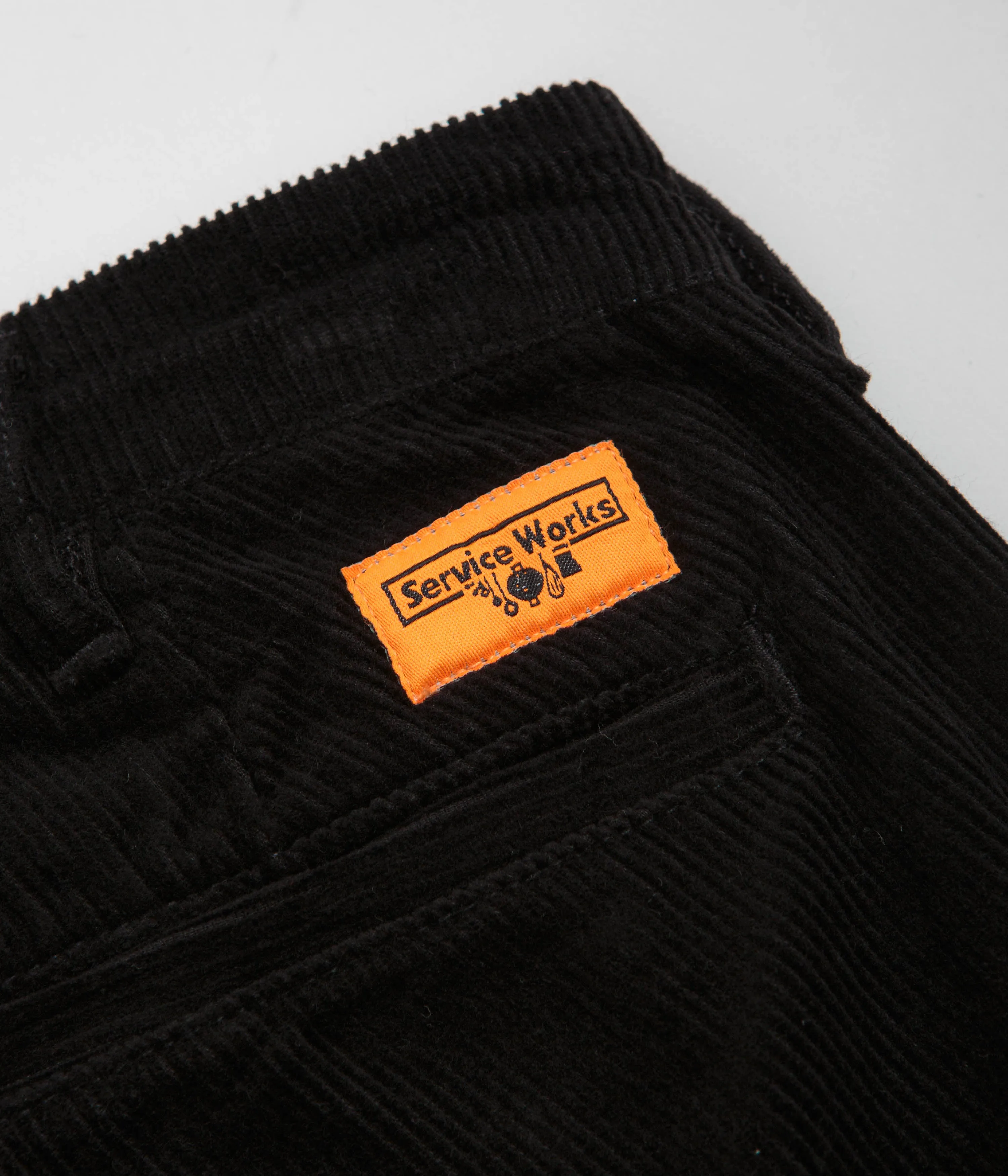 Service Works Corduroy Part Timer Pants - Black