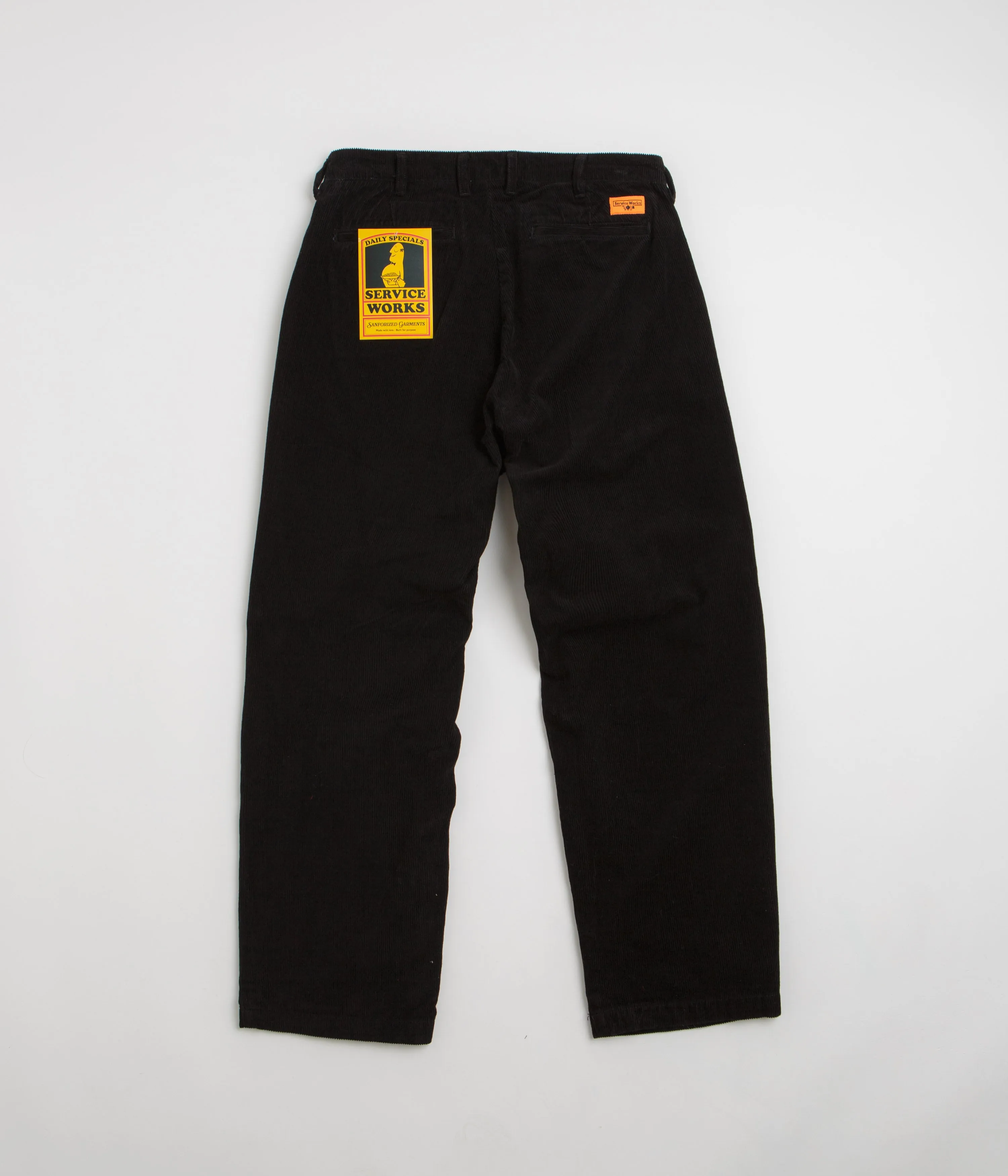 Service Works Corduroy Part Timer Pants - Black