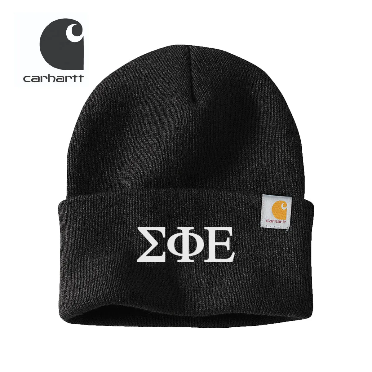 SigEp Black Carhartt Beanie